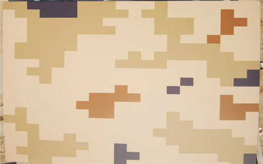 文昌荒漠迷彩漆喷涂